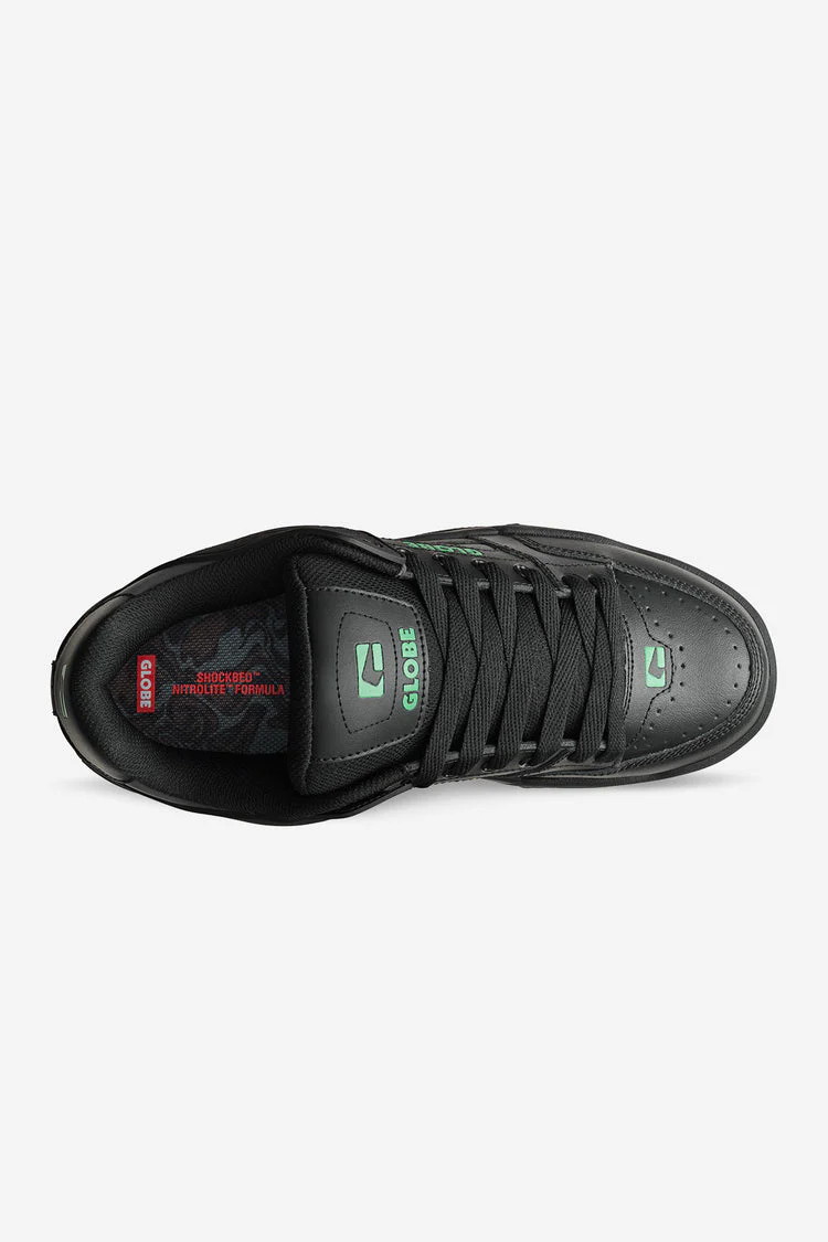 GLOBE Tilt Shoes - Black/Green/Mosaic - Image 2