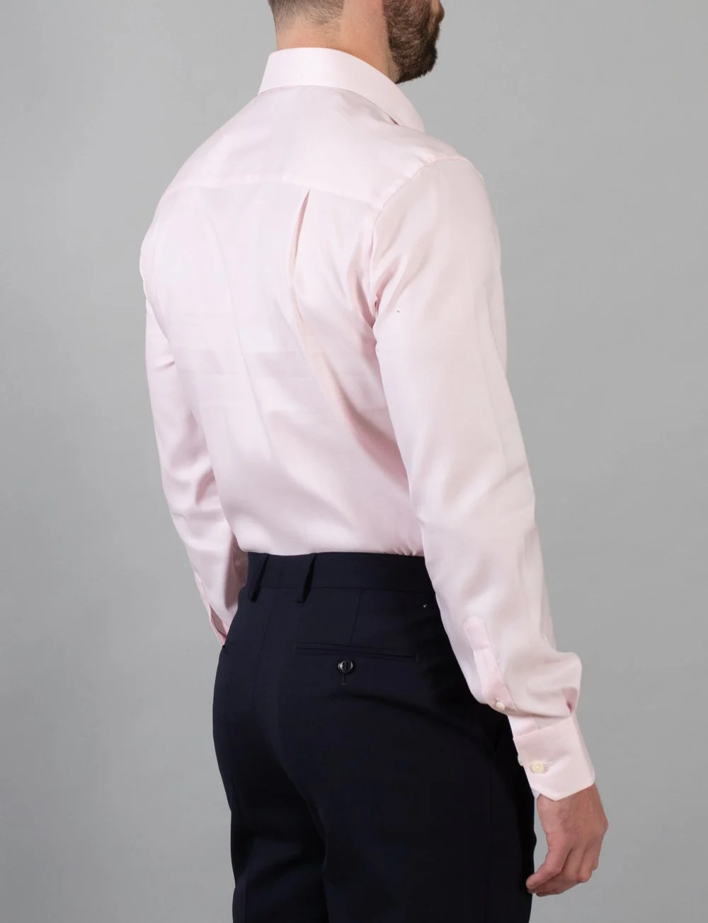 Hardy Amies HA366SF Pink Business Shirt - Image 6