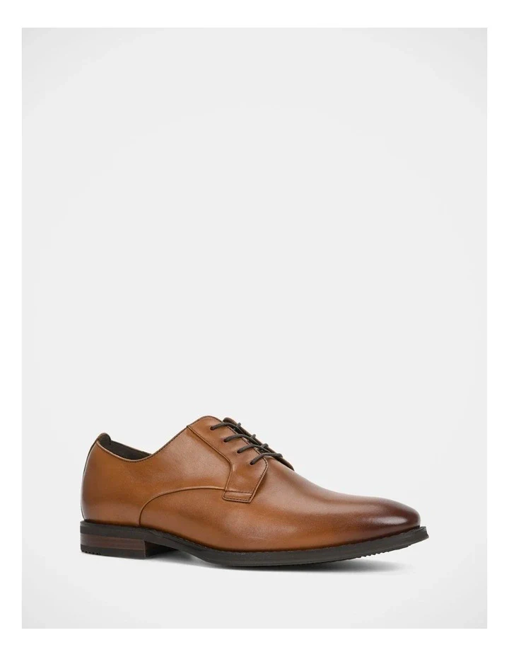 HUSH PUPPIES BUNYIP LACE UP SHOES - Tan - Image 2