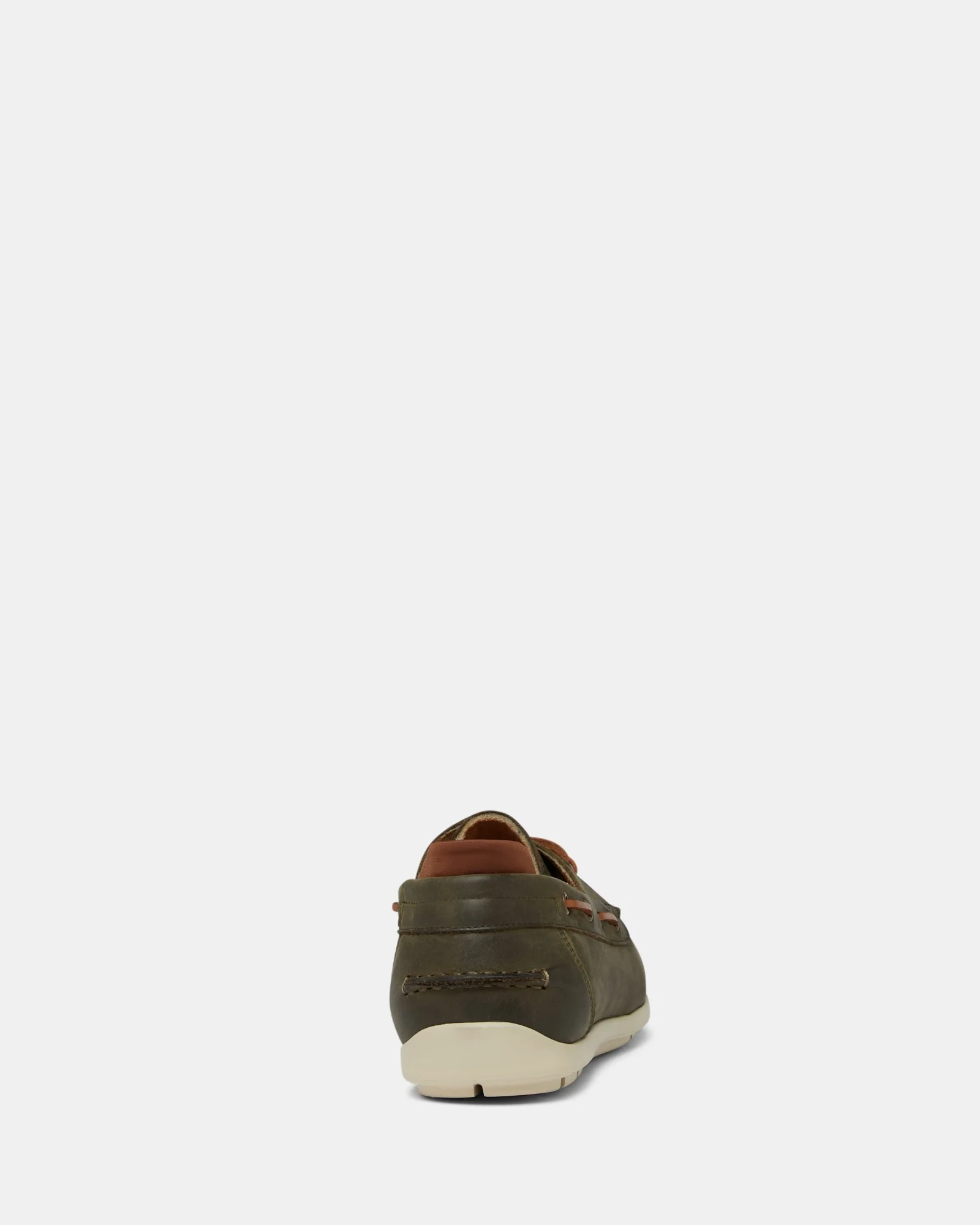 Hush Puppies FLOOD Boat Shoe - Olive Wild - Image 5