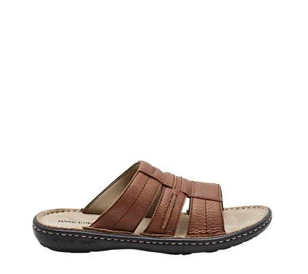 Hush Puppies JOCKEY Slide - Tan