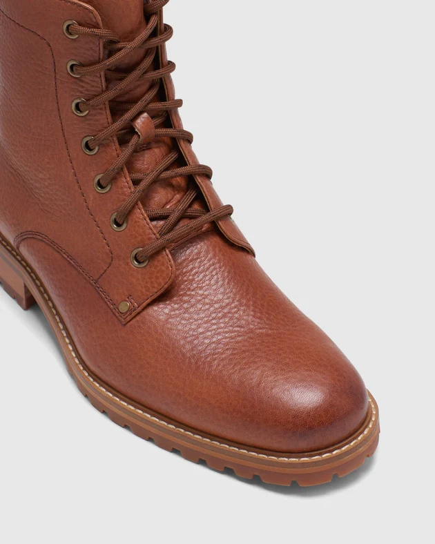 Hush Puppies Lumber Boot - Tan - Image 4