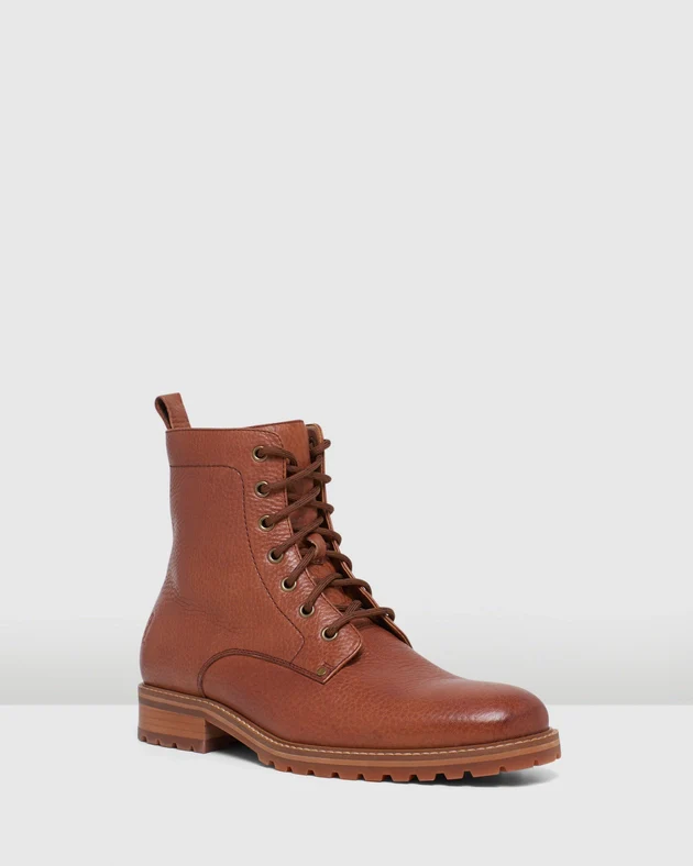 Hush Puppies Lumber Boot - Tan - Image 5