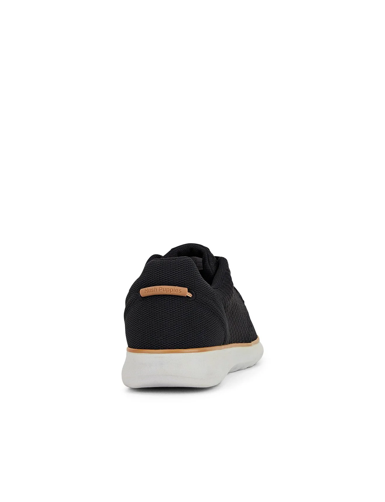 Hush Puppies The Good Lace-Up - Black Textile - Image 5