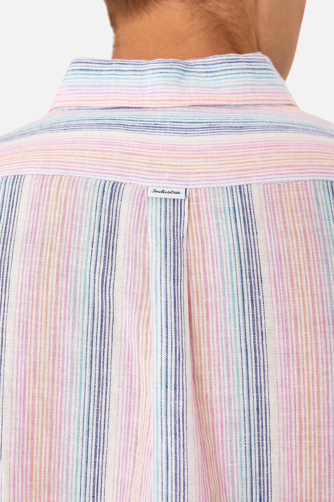 Industrie THE BARLETTA Linen Long Sleeve Shirt - Image 5