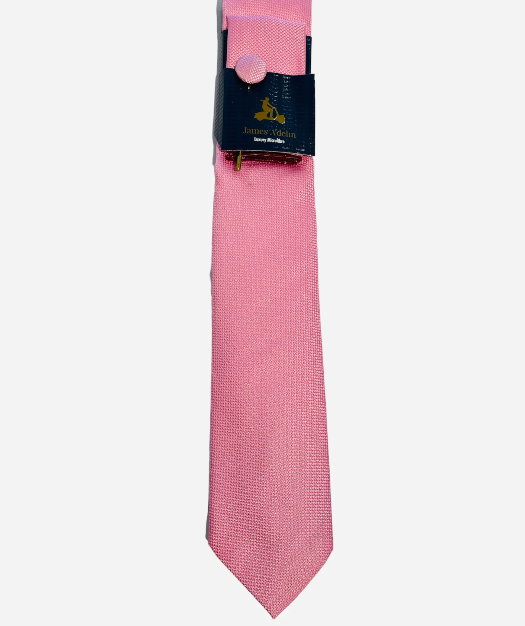 James Adelin Luxury Textured Oxford Tie Set - Image 4