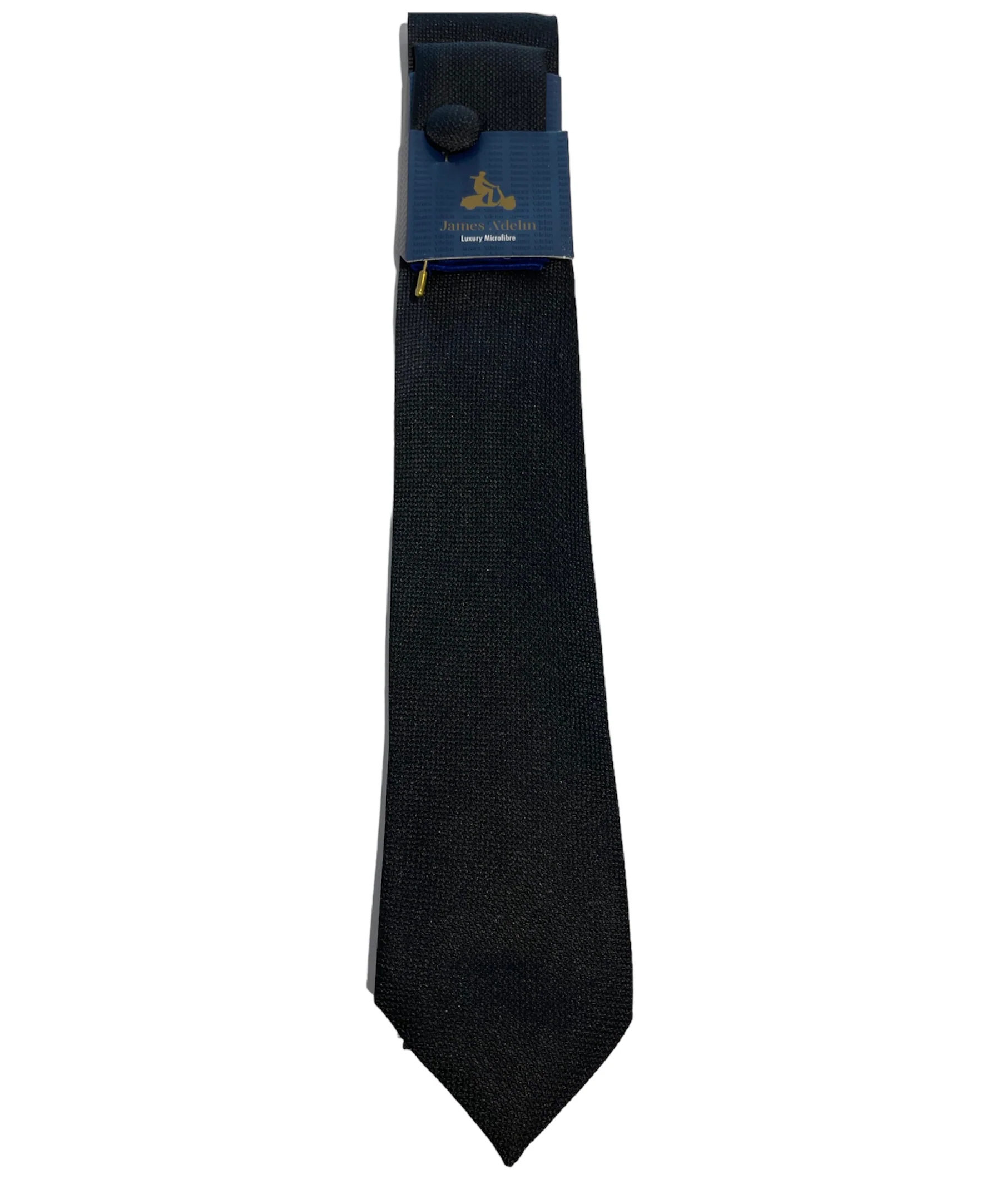 James Adelin Luxury Textured Oxford Tie Set - Image 5