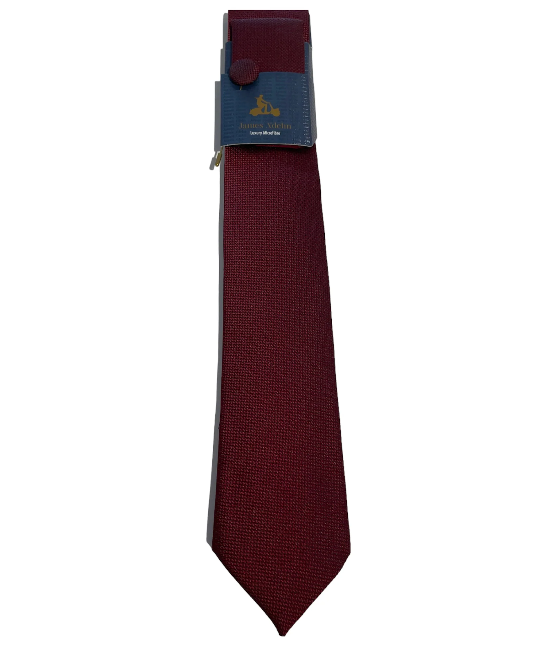 James Adelin Luxury Textured Oxford Tie Set - Image 6