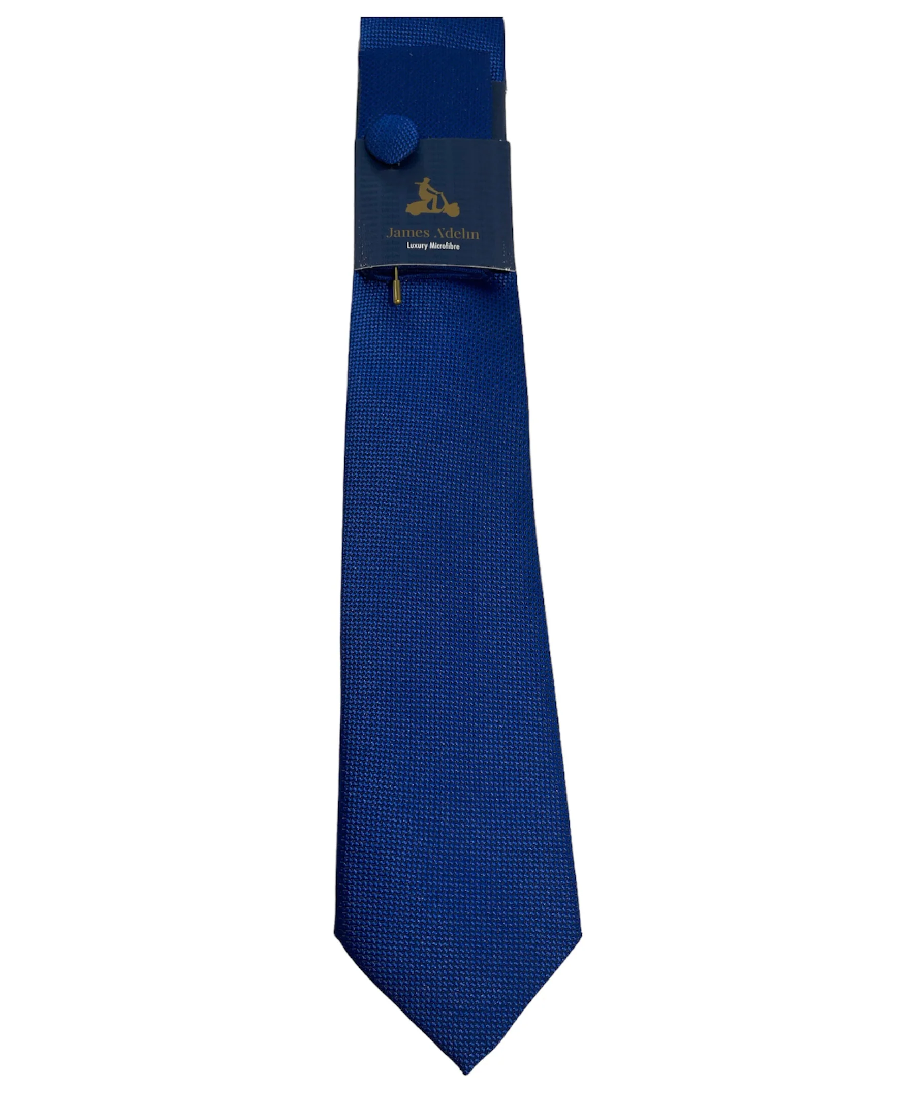 James Adelin Luxury Textured Oxford Tie Set - Image 7