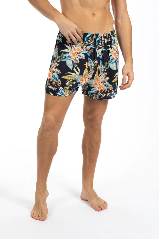 JAMES HARPER JHBX68 Boxer Short - Aloha Navy - Image 2