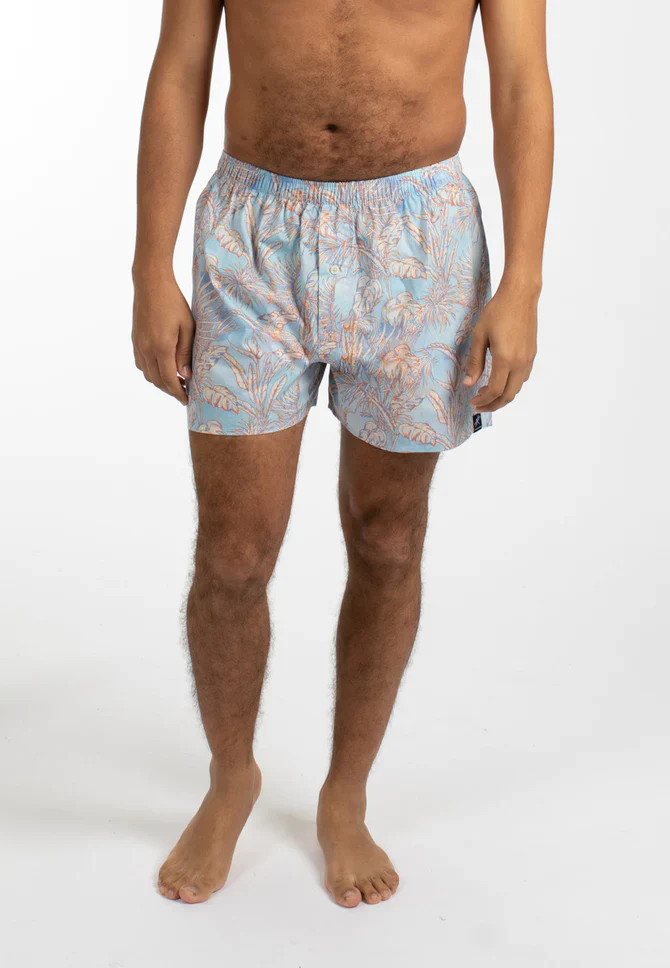 JAMES HARPER JHBX71 Boxer Short - Tropical Blue - Image 2