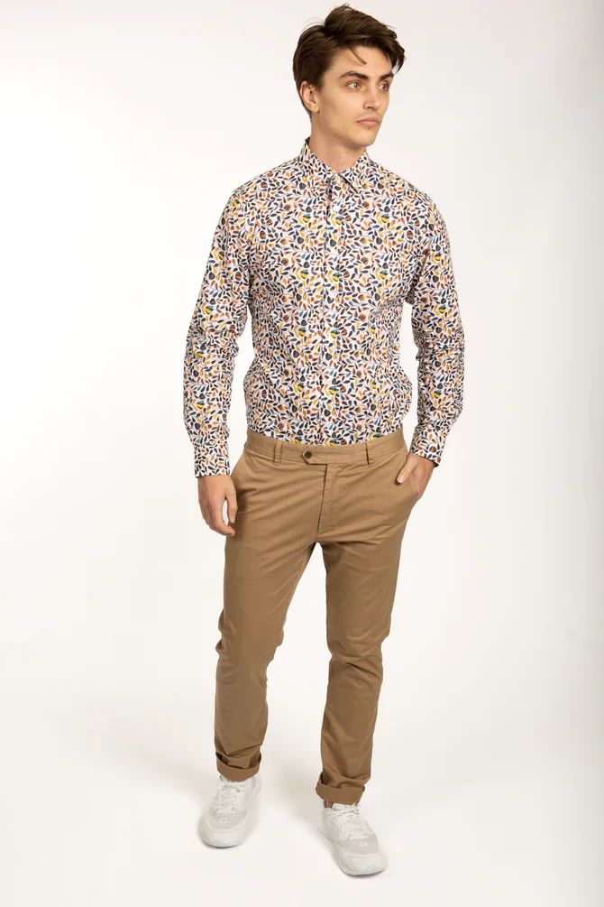 James Harper JHRT24 Chino Pant - Tobacco