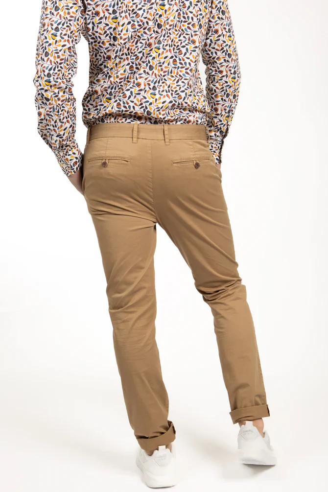 James Harper JHRT24 Chino Pant - Tobacco - Image 4