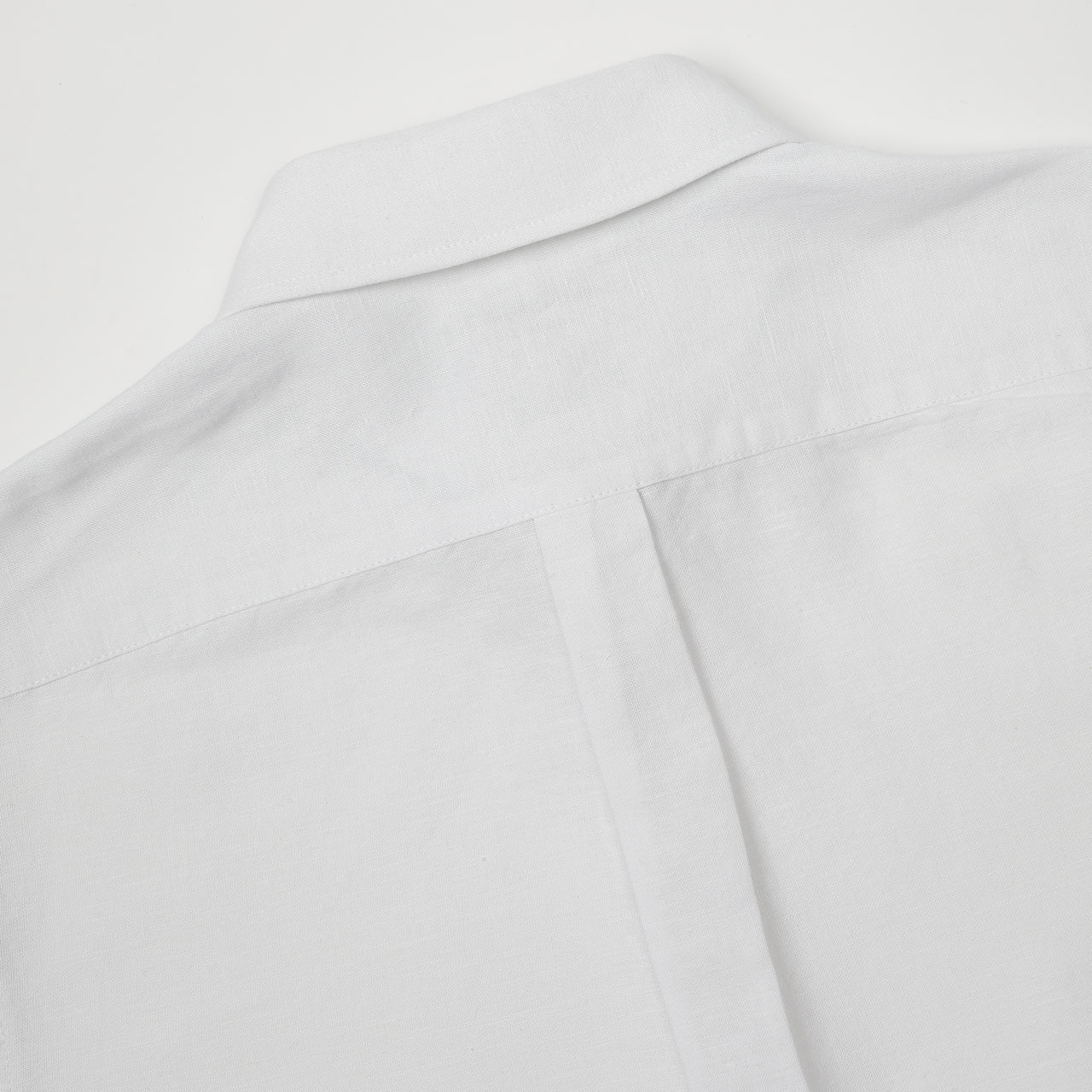 JAMES HARPER JHS554 Long Sleeve Linen Shirt - White - Image 5