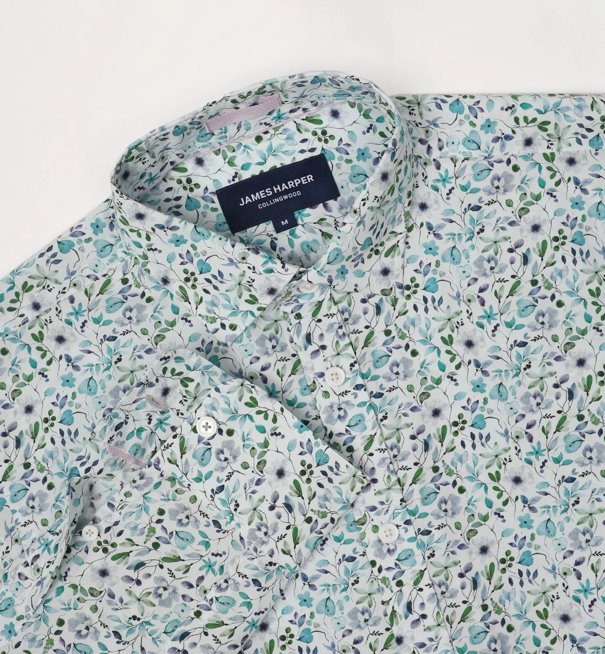 James Harper JHS562 Floral Long Sleeve Shirt - Image 3