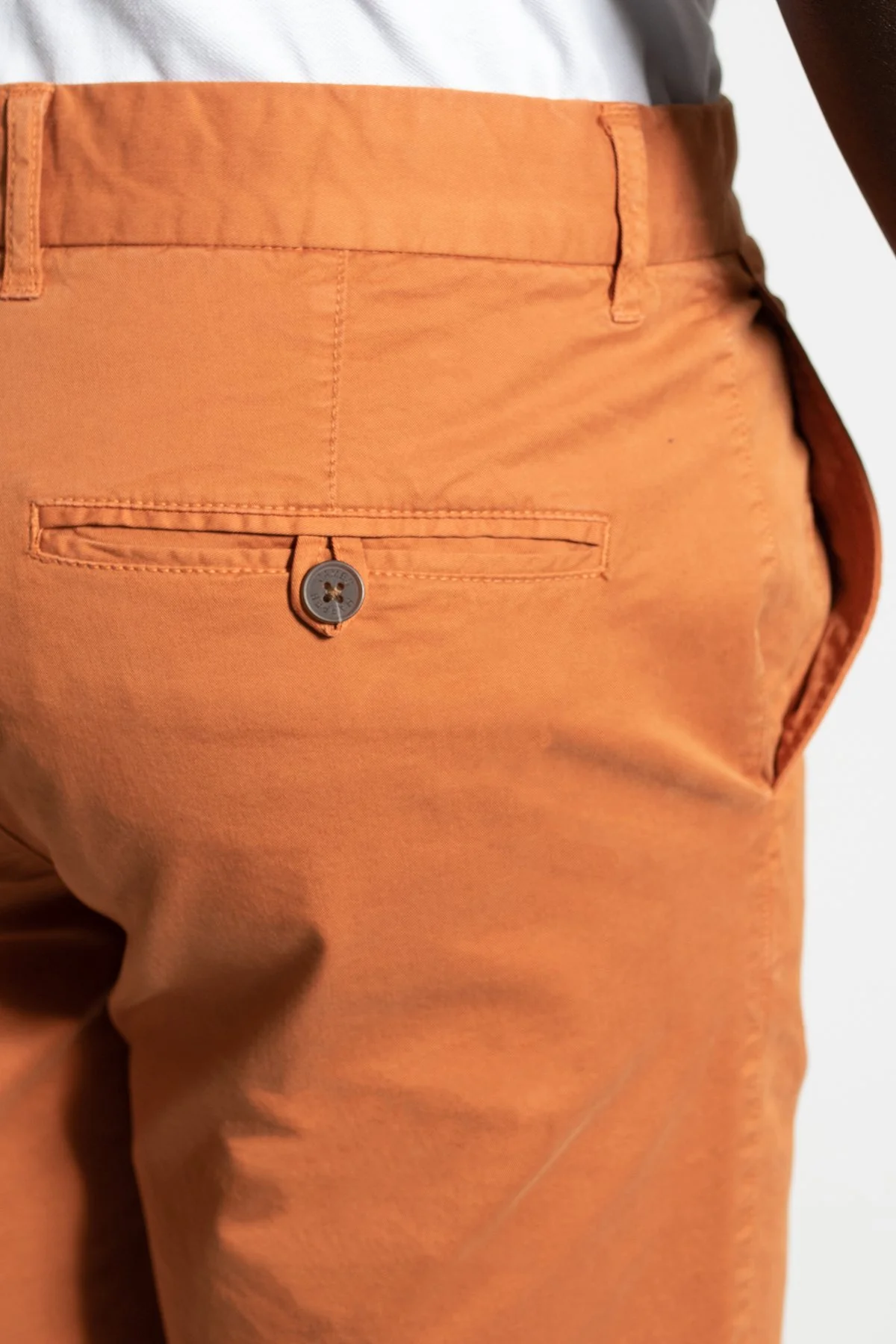 James Harper JHSH11 CHINO SHORTS - Red Dust - Image 5