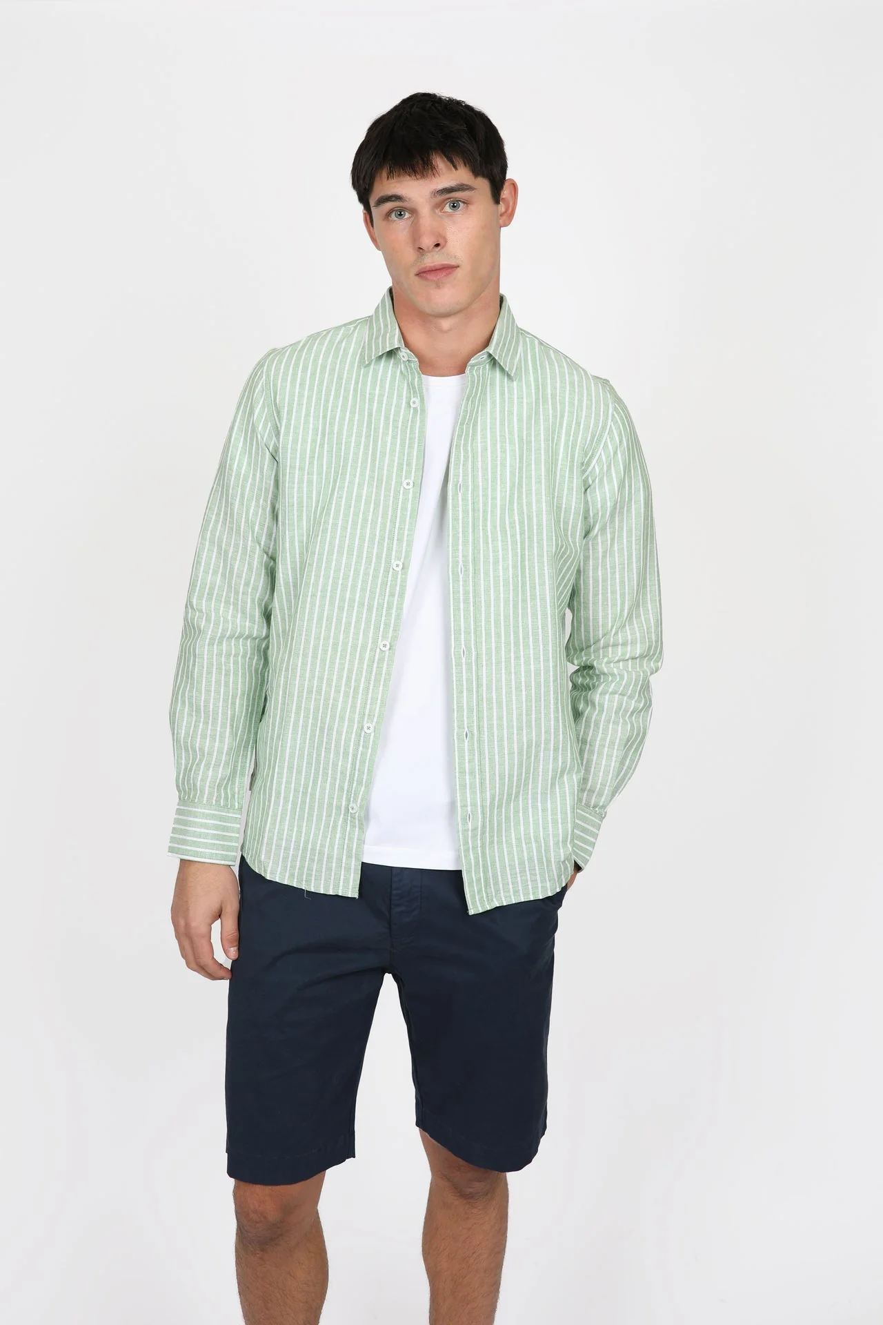 James Harper JHSH27 Chino Shorts - Navy - Image 4