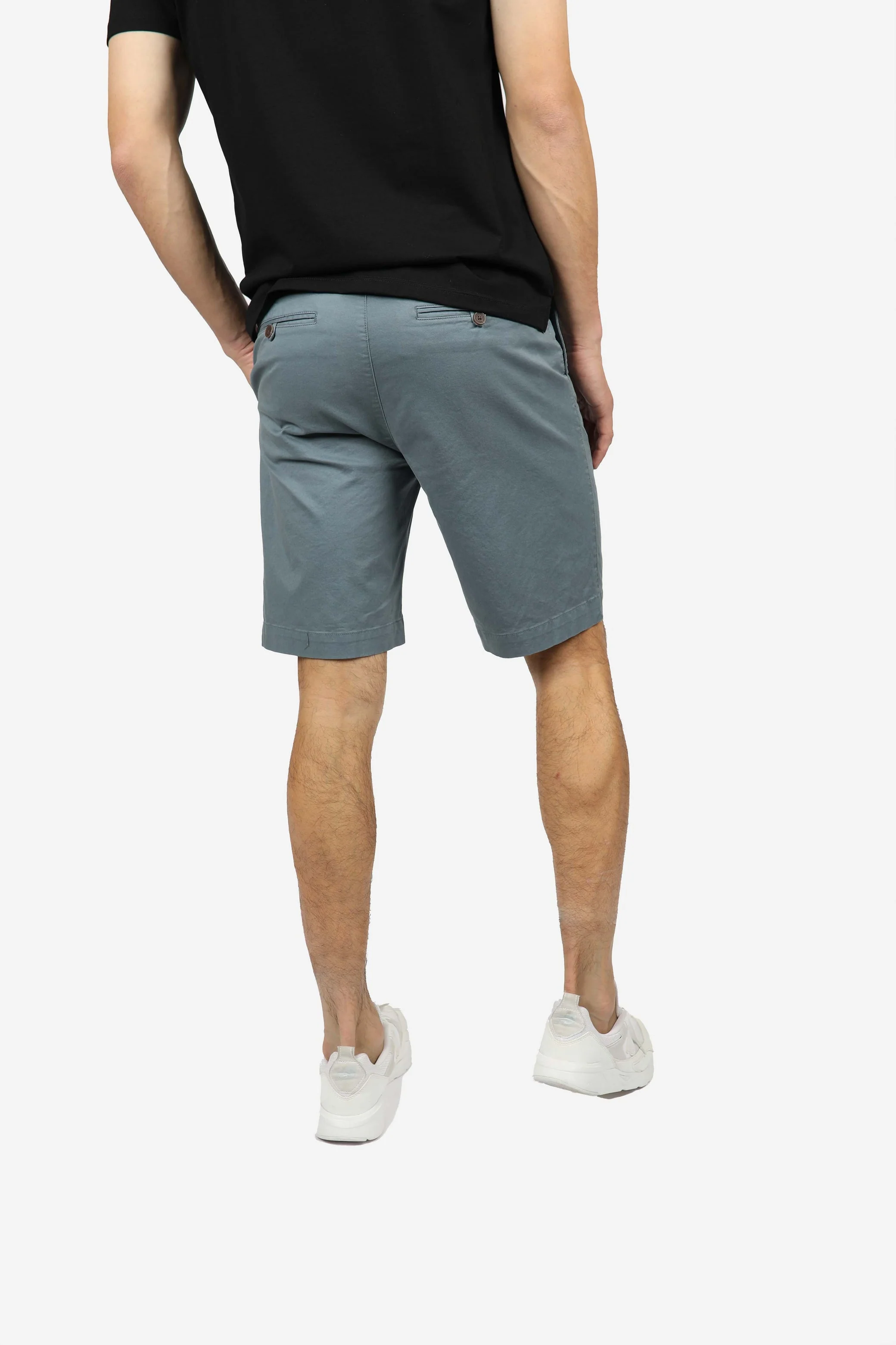 JAMES HARPER JHSH27 Chino Shorts - Basalt - Image 2