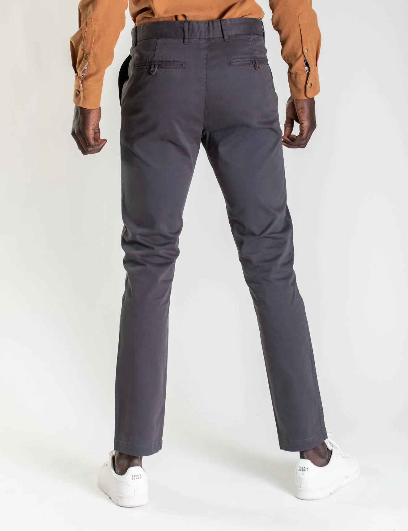 James Harper JHTR17 CHINO PANTS - FRENCH NAVY - Image 3