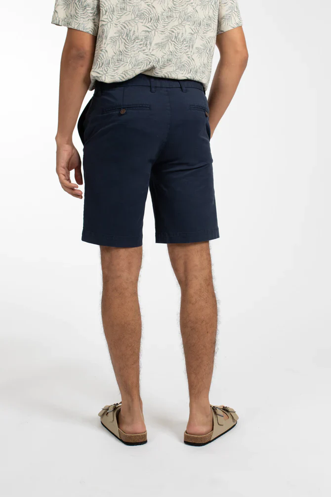 JAMES HARPER JHSH23 Chino Short - Navy - Image 3