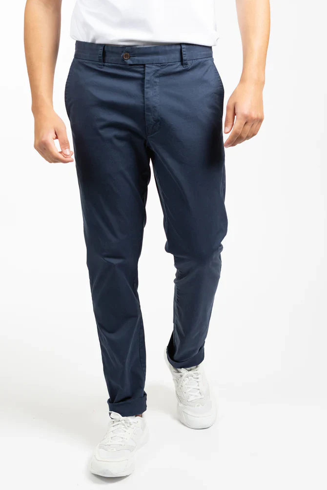 JAMES HARPER JHTR24 CHINO - Navy - Image 2