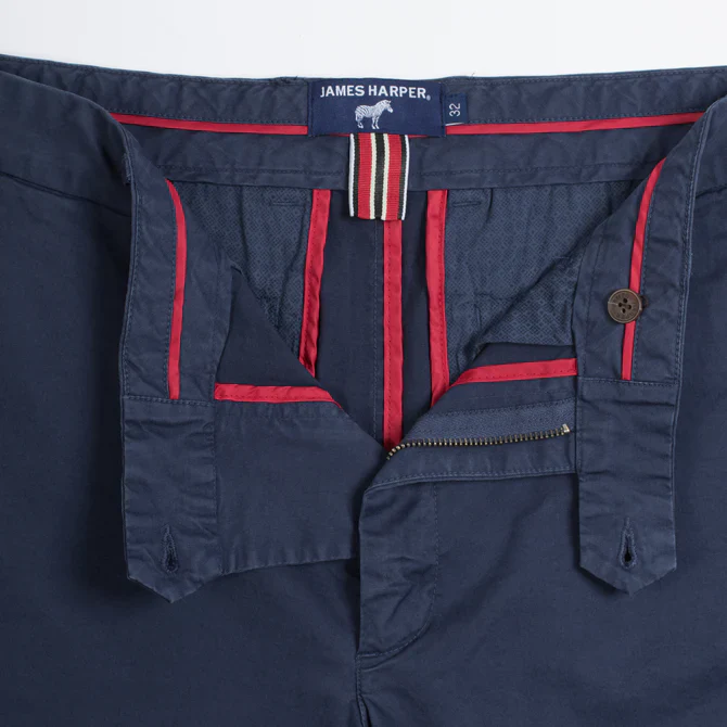 JAMES HARPER JHTR24 CHINO - Navy - Image 5