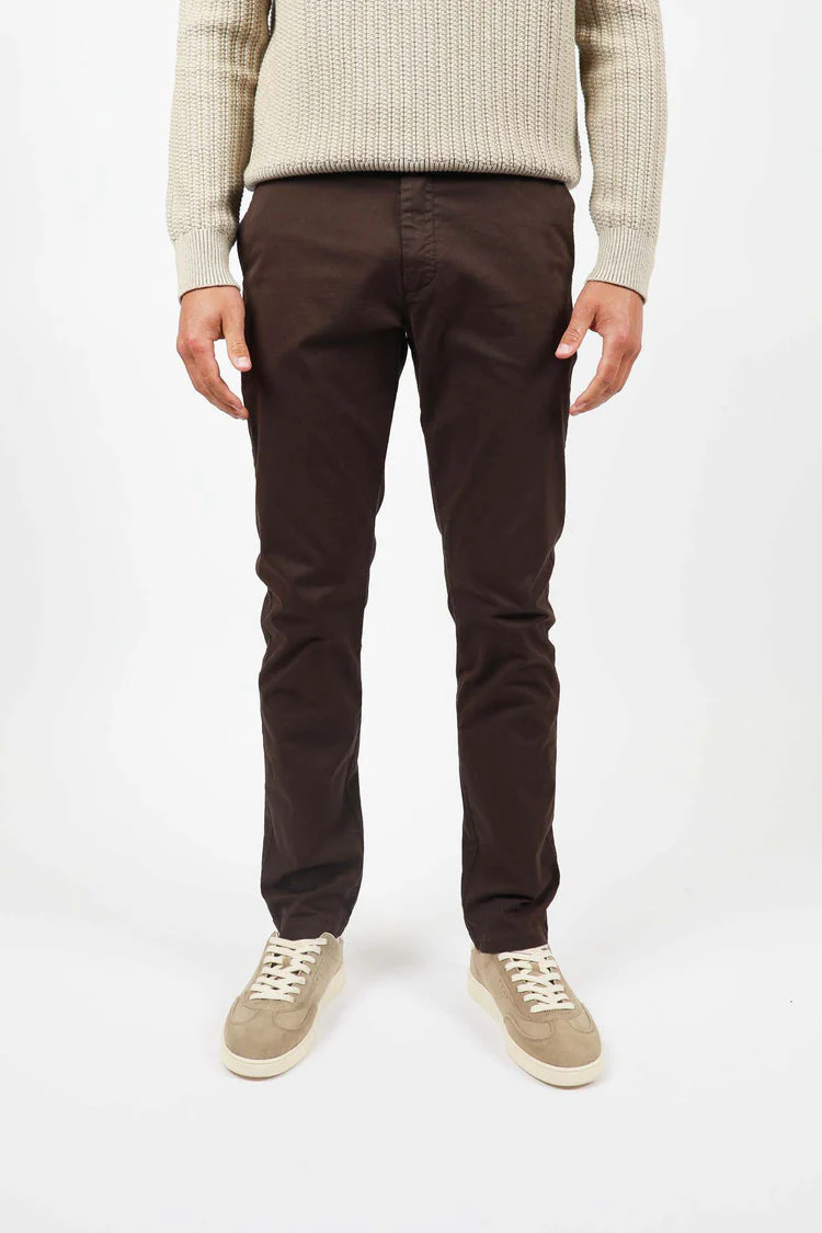 JAMES HARPER JHTR42 Chino Pant - Coffee - Image 2