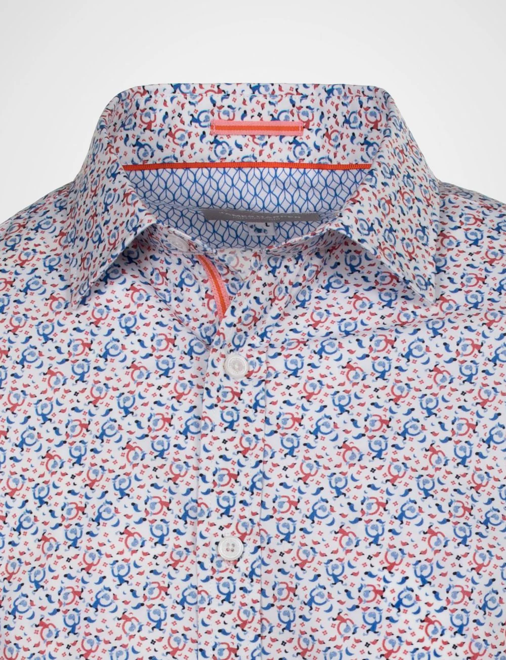 James Harper Michael Leunig 'Odd Birds' Long Sleeve Print Shirt - Image 2