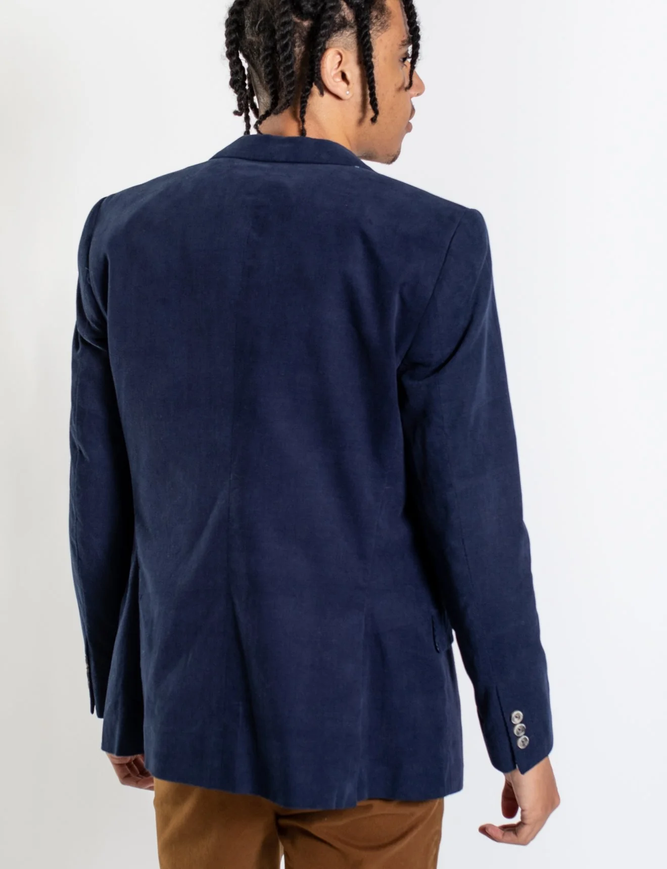 James Harper JHJ42 PATCH POCKET JACKET - Navy - Image 5