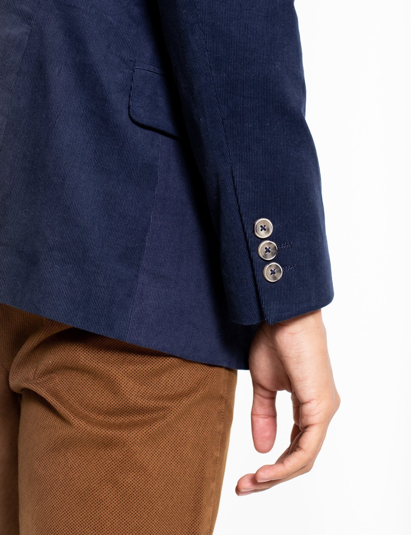 James Harper JHJ42 PATCH POCKET JACKET - Navy - Image 6