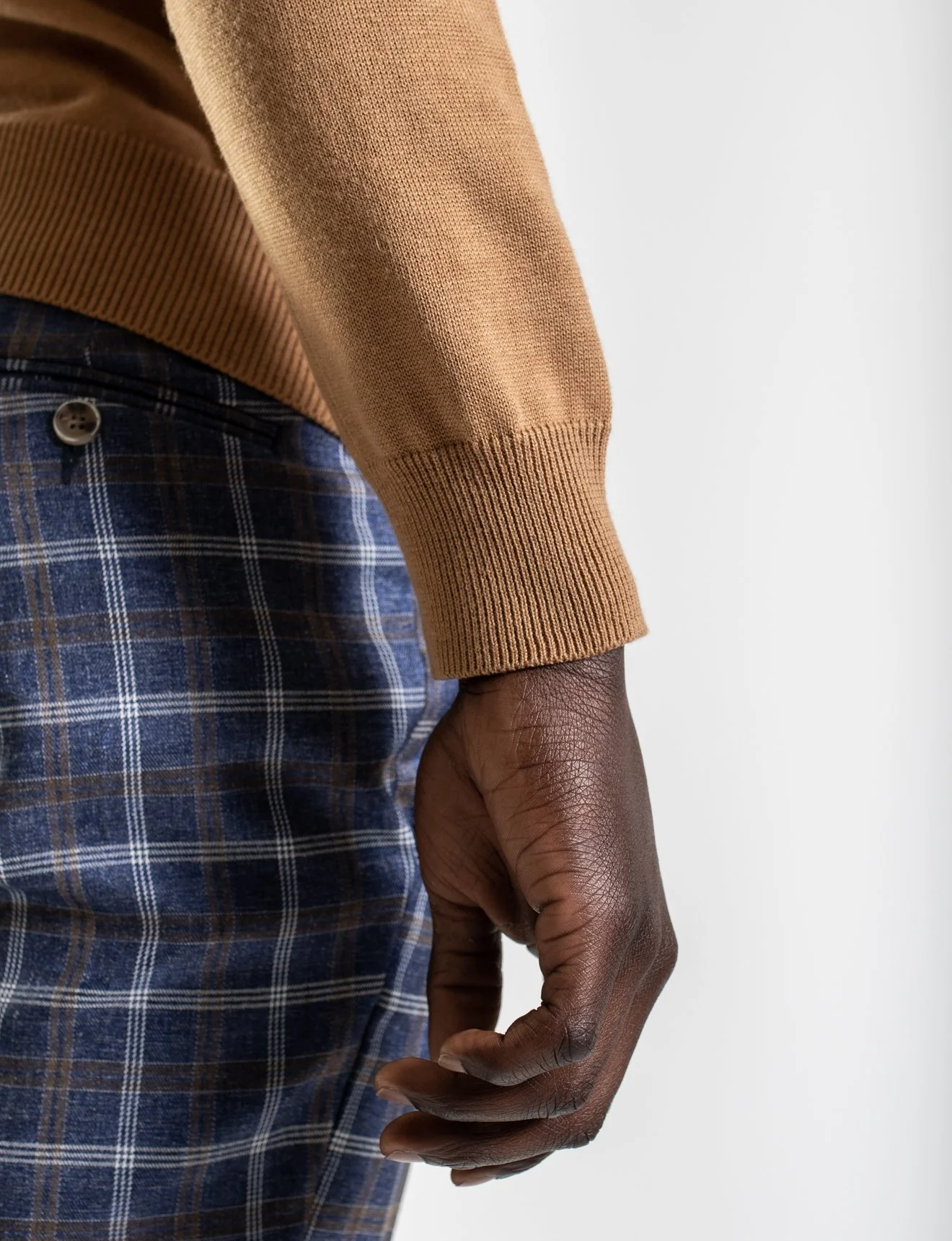 James Harper JHK14 TURTLENECK - NUTMEG - Image 5