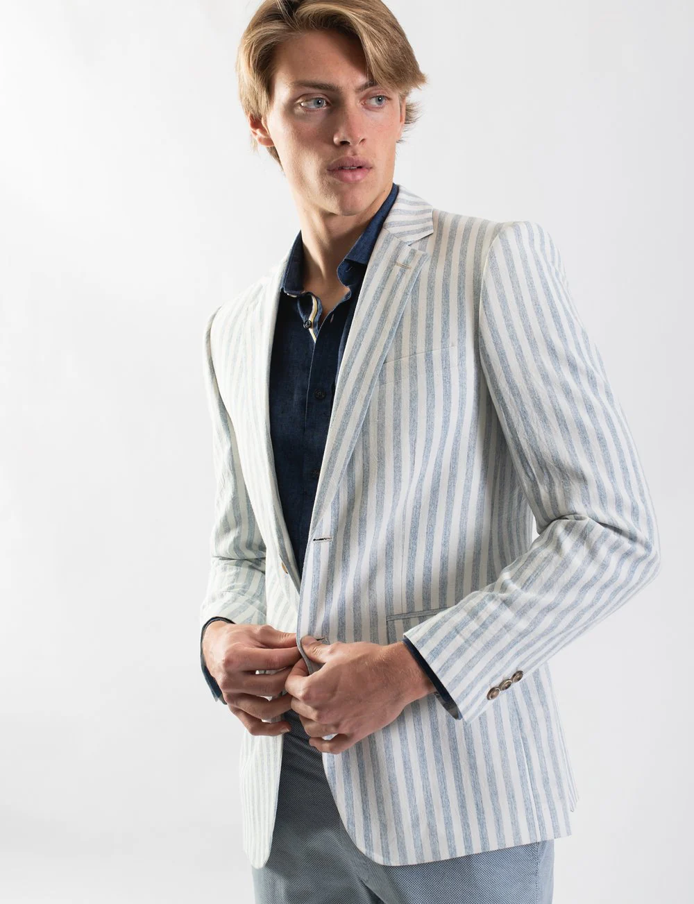 James Harper Regatta Stripe Jacket - Image 2