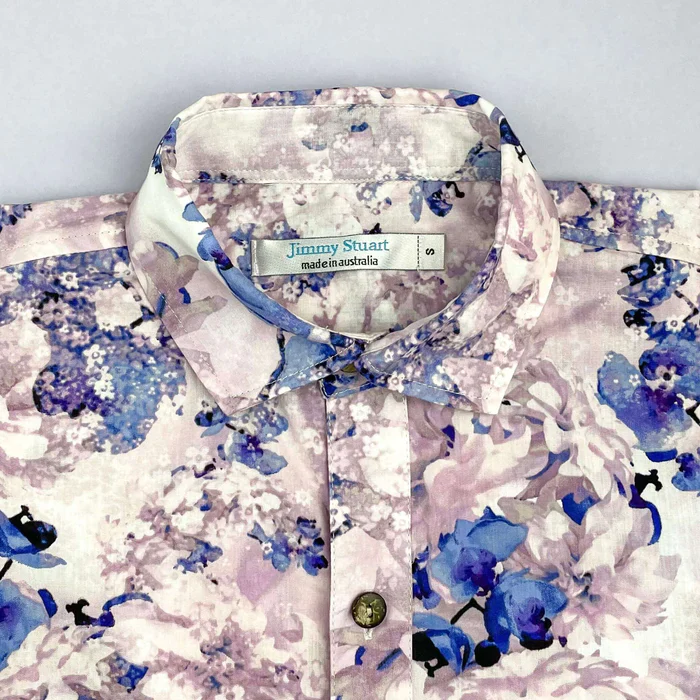 Jimmy Stuart BANKS FLORAL L/S SHIRT - Purple - Image 3