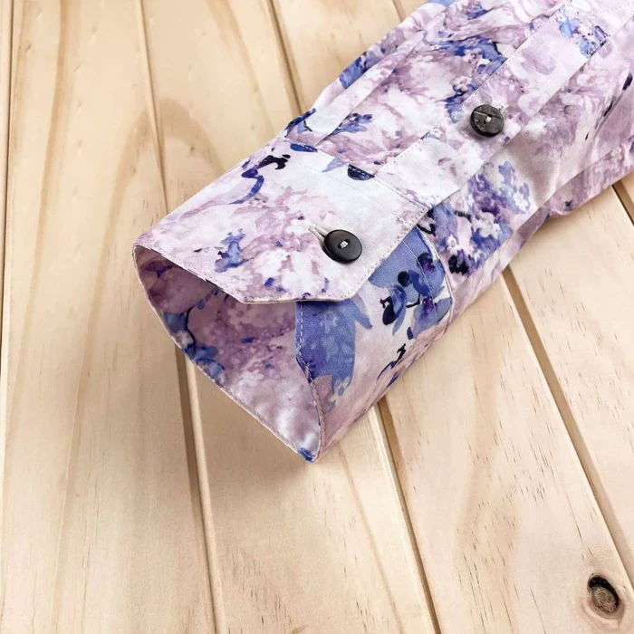 Jimmy Stuart BANKS FLORAL L/S SHIRT - Purple - Image 4