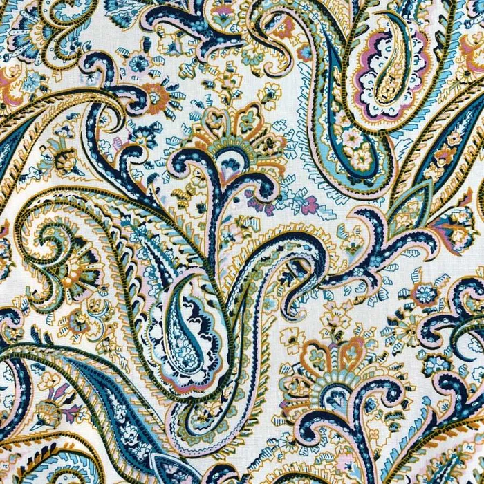 Jimmy Stuart EDEN PAISLEY L/S SHIRT - Beige/Green - Image 4