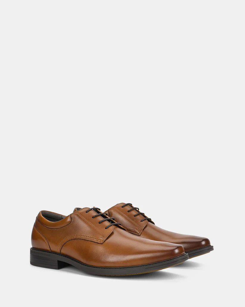 JULIUS MARLOW Duke Lace-up Shoes - Dark Cognac - Image 2