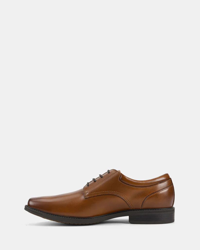 JULIUS MARLOW Duke Lace-up Shoes - Dark Cognac - Image 3