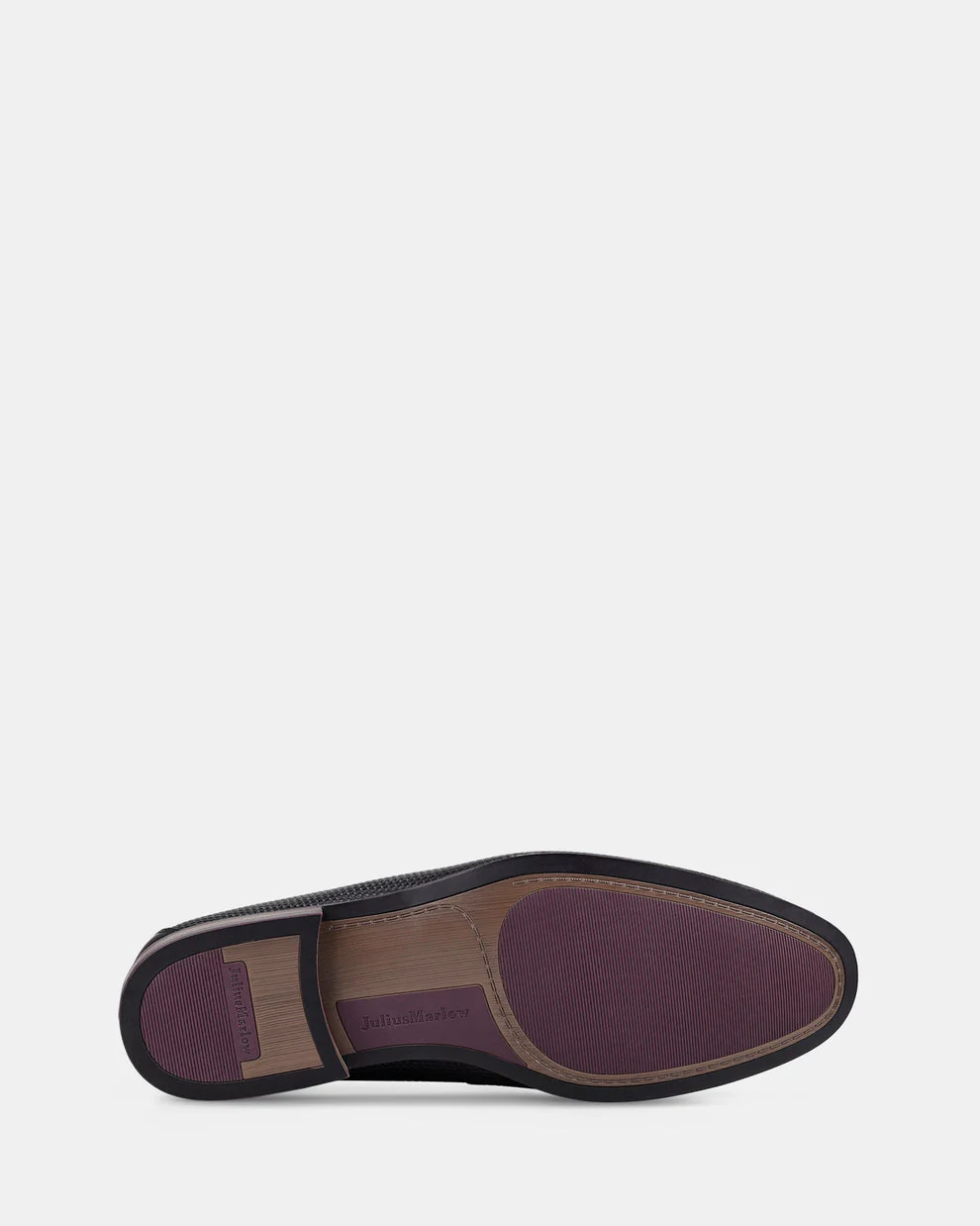 JULIUS MARLOW Lapel Loafer - Black - Image 4
