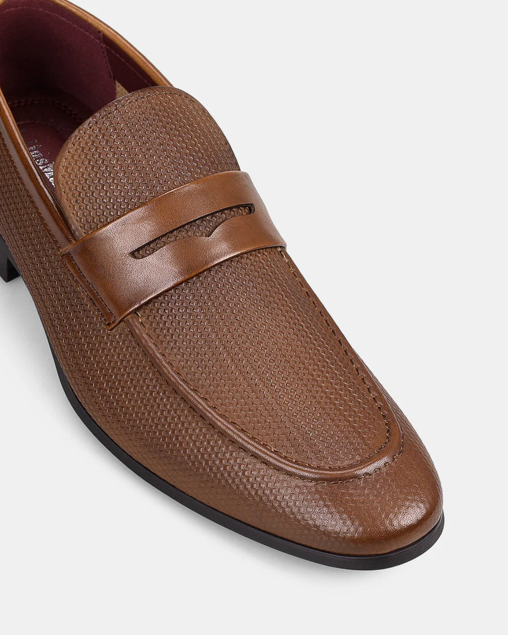 JULIUS MARLOW Lapel Loafer - Tan - Image 2