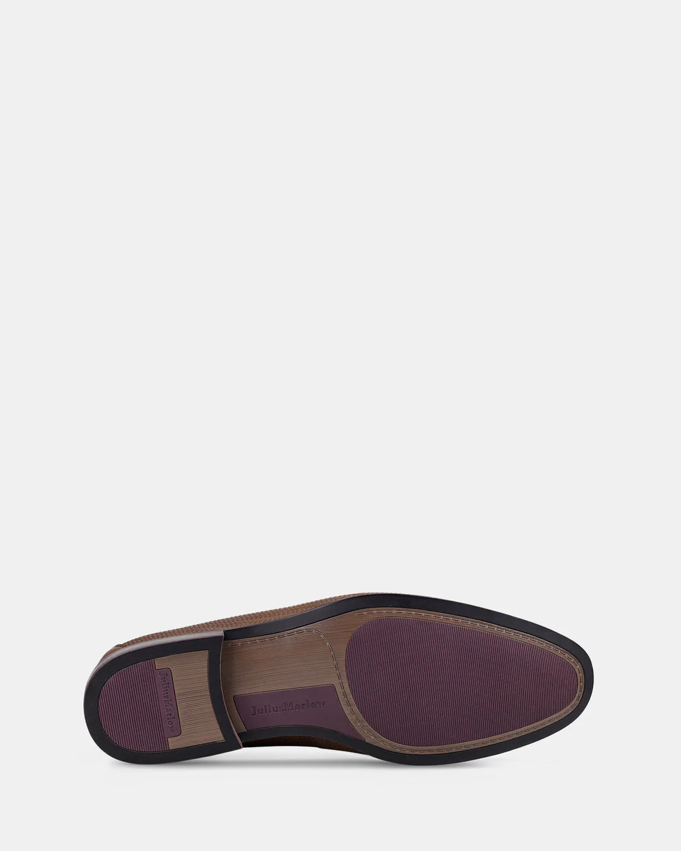 JULIUS MARLOW Lapel Loafer - Tan - Image 5