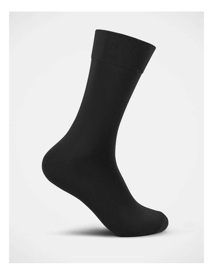 JULIUS MARLOW Plain Sock - Black - Image 2