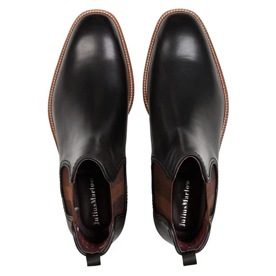 Julius Marlow Scuttle Boot - Black - Image 3