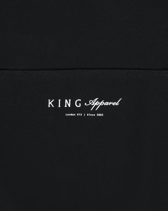 KING LEYTON HOODIE - BLACK - Image 3