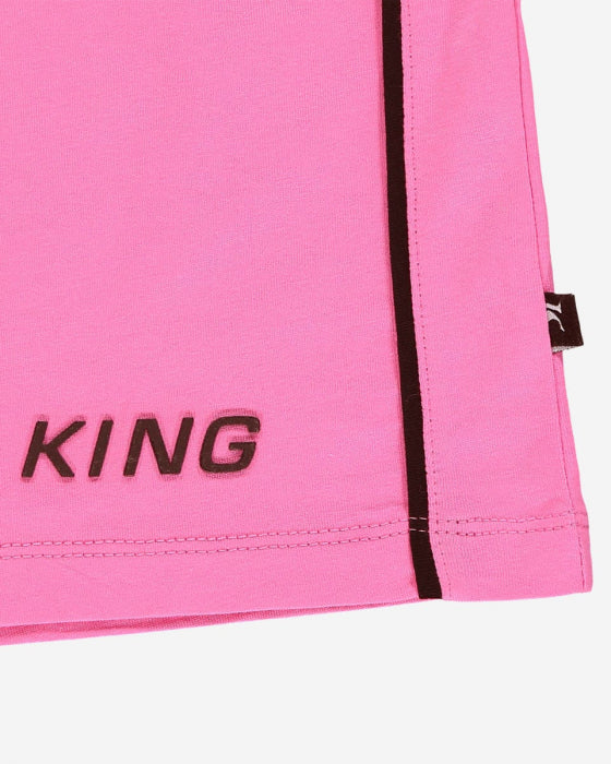 KING STEPNEY SHORTS - ELECTRIC PINK - Image 4