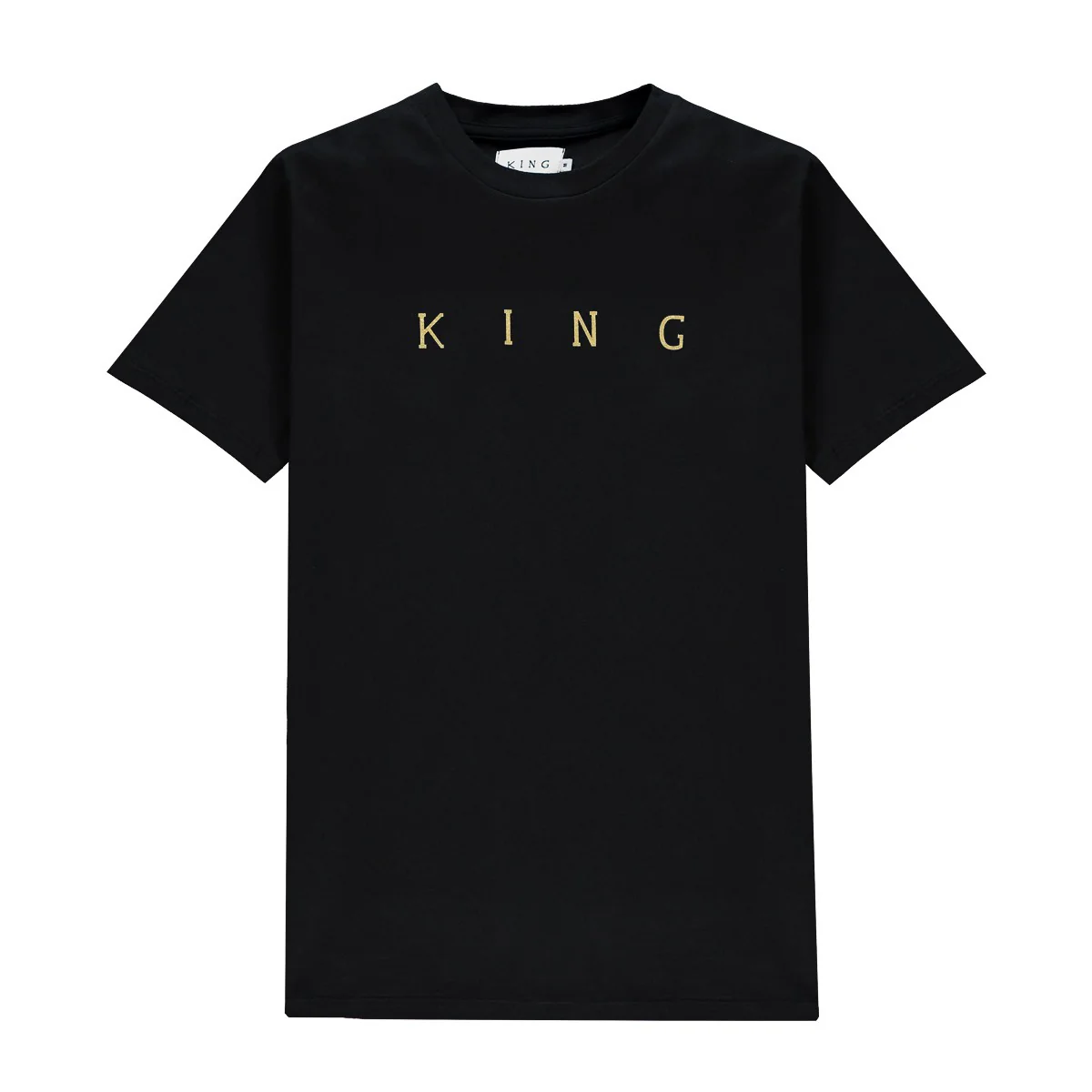 KING Tennyson Gold Tee - Black - Image 2