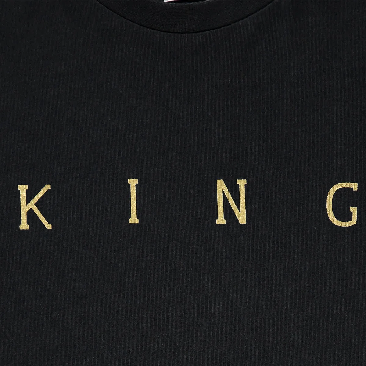 KING Tennyson Gold Tee - Black - Image 3