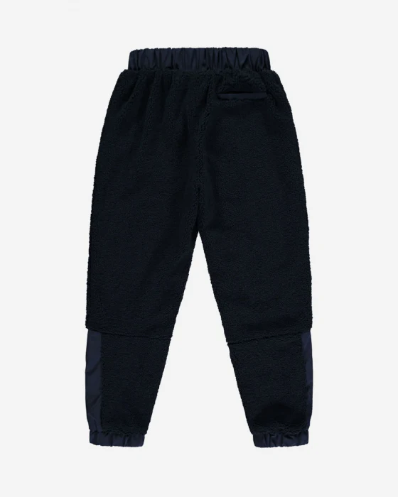 KING TENNYSON SHERPA TRACKSUIT BOTTOMS - INK BLUE - Image 2