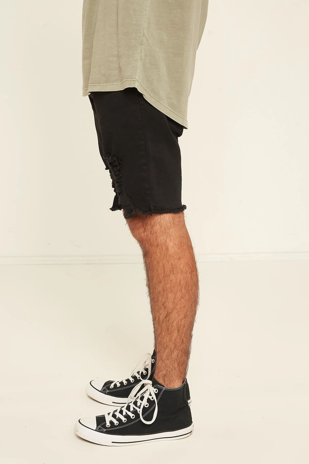 KISS CHACEY BIKER SHORT - Jet Black - Image 5