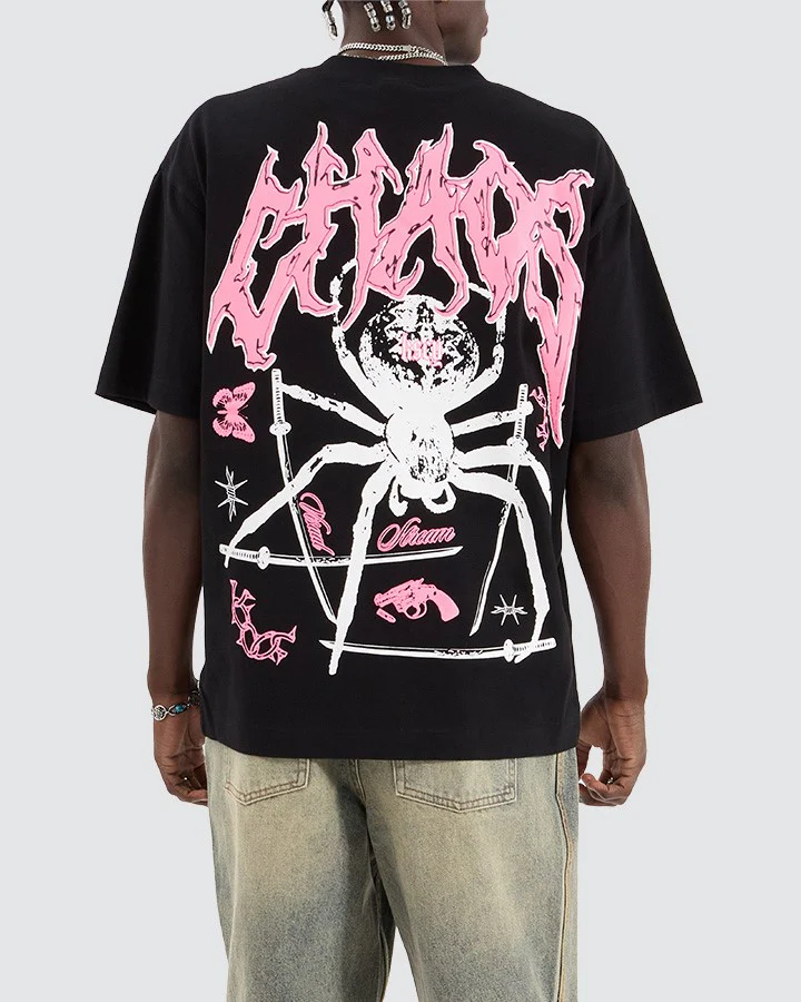 KISS CHACEY Katana Street Tee - Jet Black - Image 2
