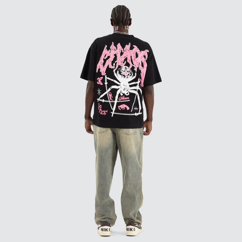 KISS CHACEY Katana Street Tee - Jet Black - Image 4